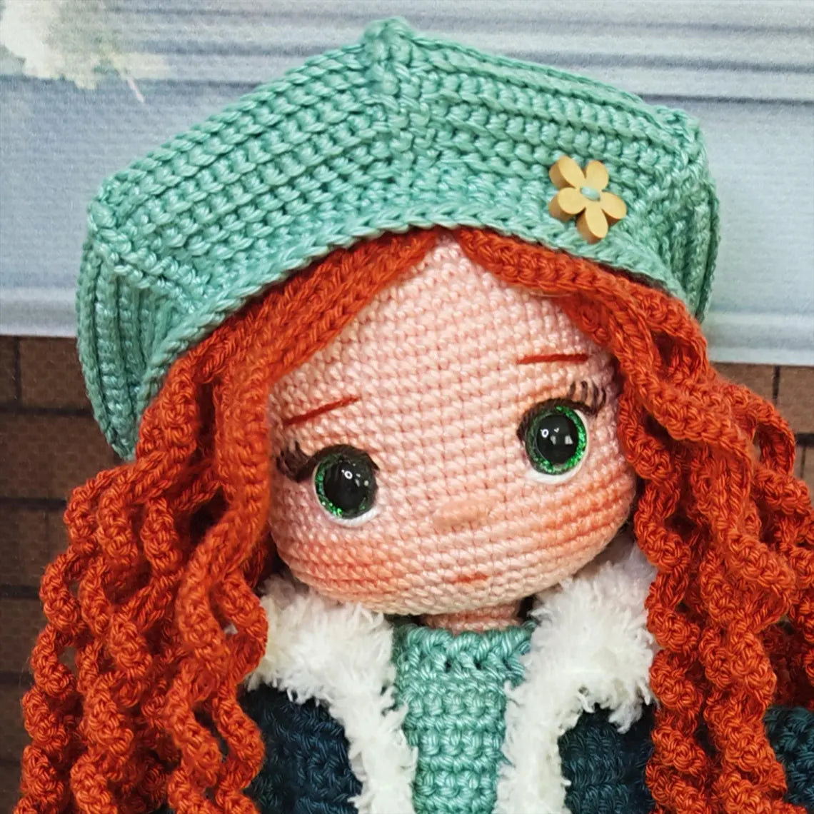 Amigurumi Doll | Perla Doll by Pollytoys | Handmade Crochet Toy | Gift for Kids