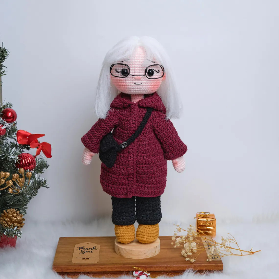 Darlings Doll, Custom Crochet Dolls From Photo, Personalization Amigurumi Crochet People Gift, Crochet Doll, Cute Custom Handmade Gift