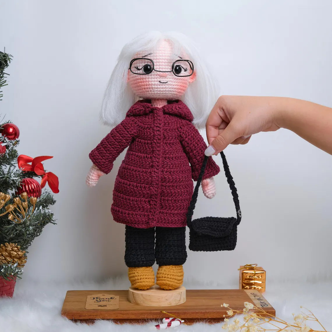 Darlings Doll, Custom Crochet Dolls From Photo, Personalization Amigurumi Crochet People Gift, Crochet Doll, Cute Custom Handmade Gift