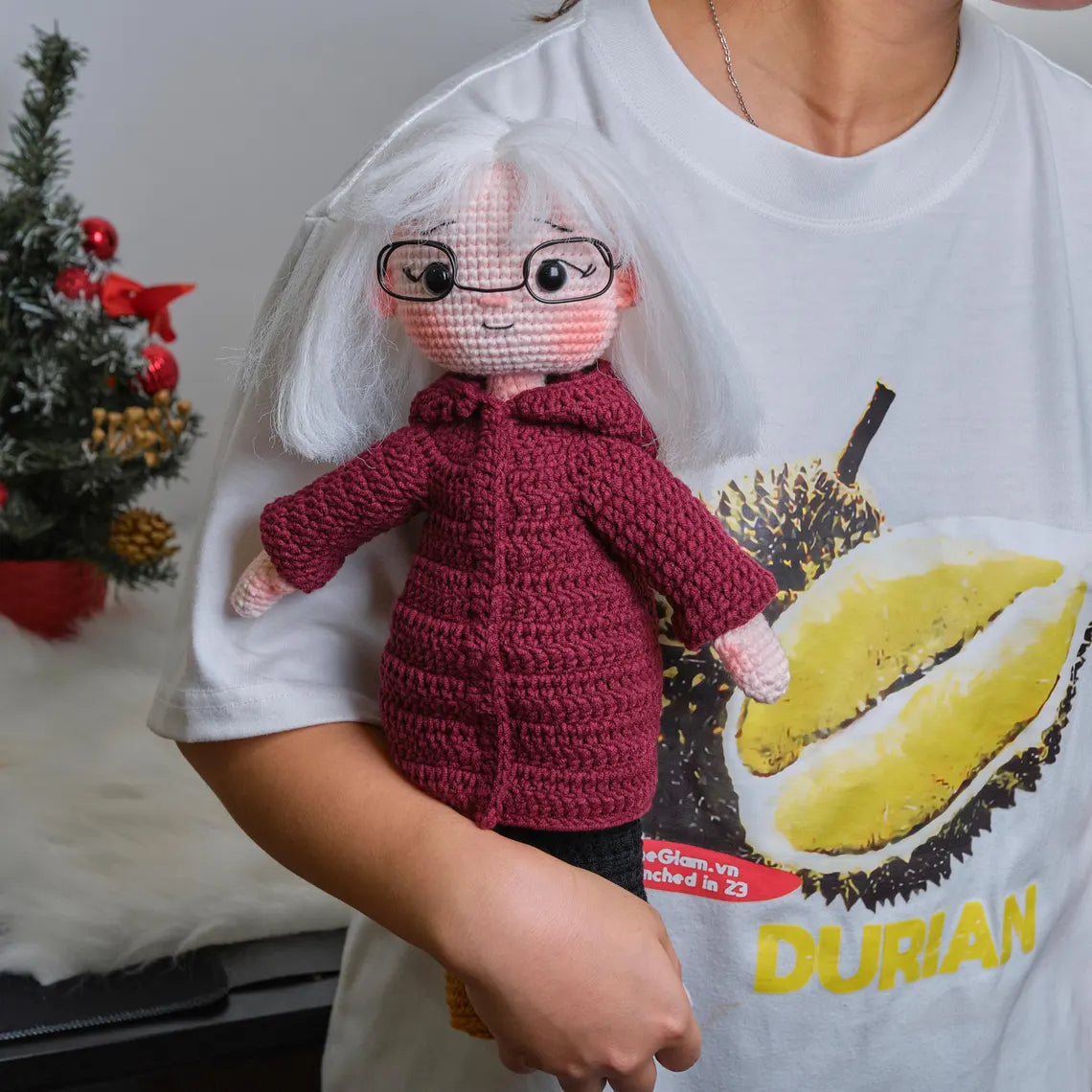 Darlings Doll, Custom Crochet Dolls From Photo, Personalization Amigurumi Crochet People Gift, Crochet Doll, Cute Custom Handmade Gift