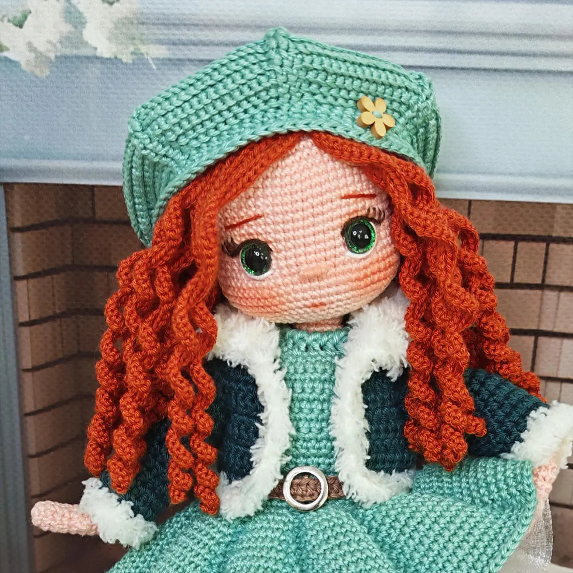 Amigurumi Doll | Perla Doll by Pollytoys | Handmade Crochet Toy | Gift for Kids