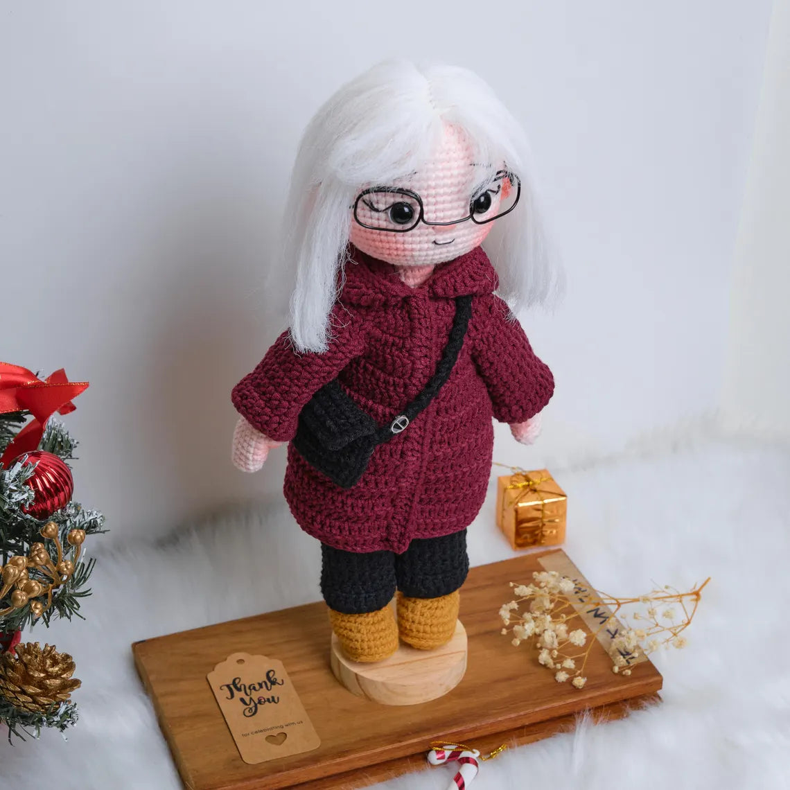 Darlings Doll, Custom Crochet Dolls From Photo, Personalization Amigurumi Crochet People Gift, Crochet Doll, Cute Custom Handmade Gift